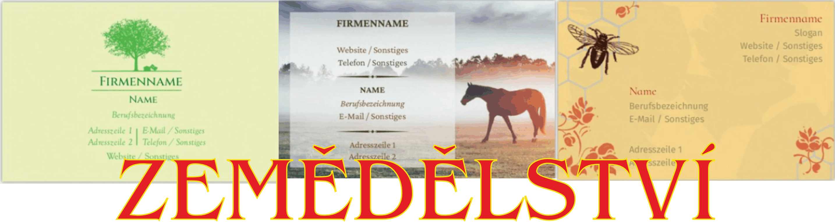 ZEMĚDĚLSTVÍ